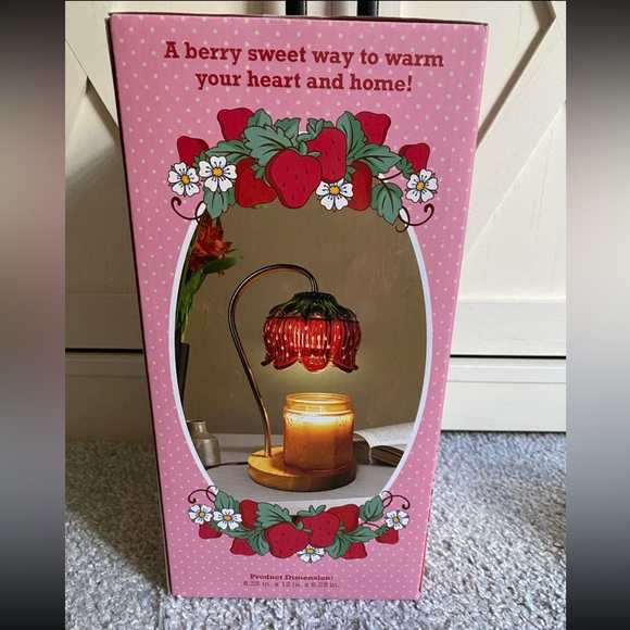 Strawberry Shortcake Candle Warmer Lamp